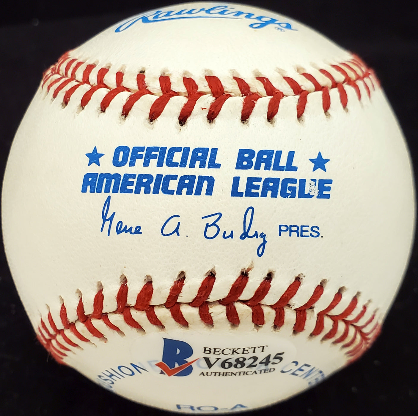 Barney McCosky Autographed Official AL Baseball Philadelphia A's "Philadelphia Athletics 1940-1941" Beckett BAS #V68245