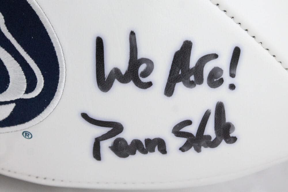 Connor McGovern Signed Penn State Logo Football w/ We Are Penn State- JSA W Auth
