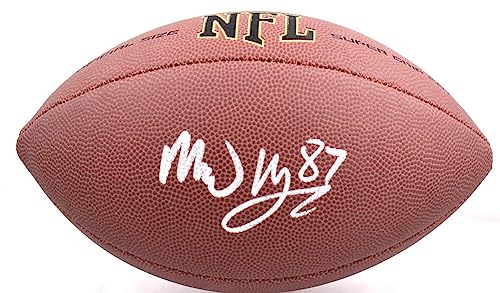 Michael Mayer Autographed Wilson Super Grip Football- Beckett W Hologram *Silver