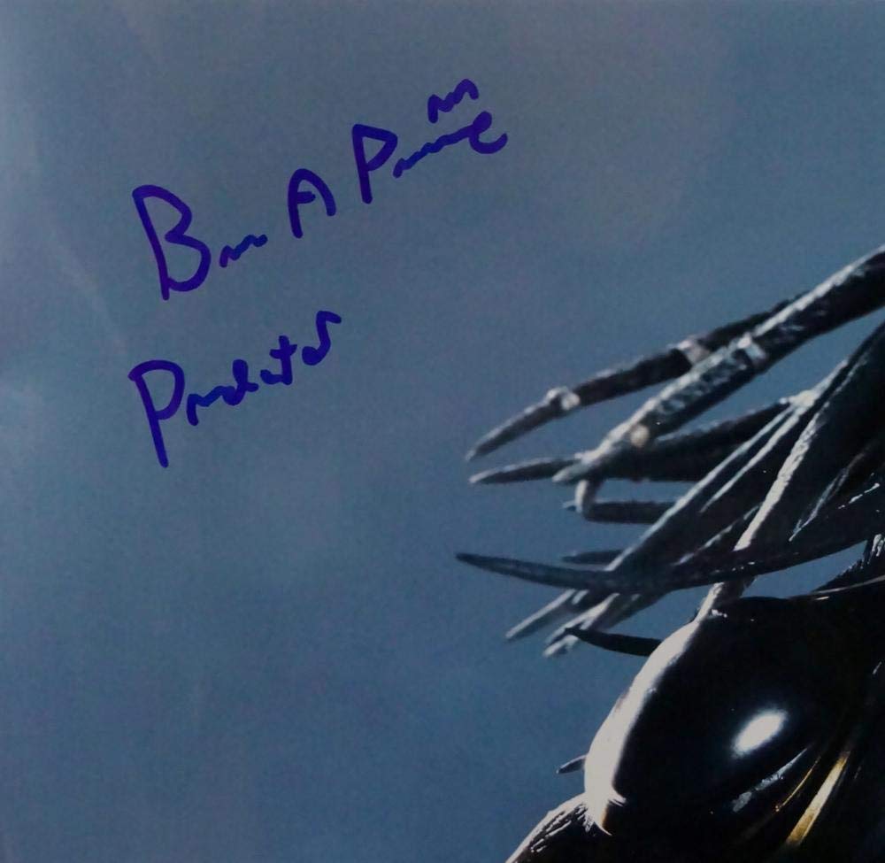 Brian Prince Autographed 16x20 Predator Photo - Beckett Auth *Blue