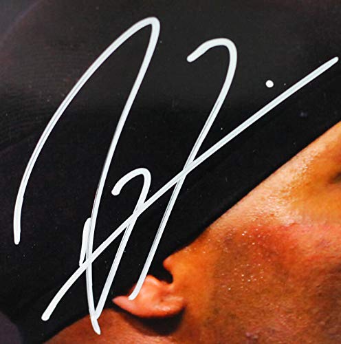 Ray Lewis Autographed Ravens 8x10 HM Face Close Up Photo - Beckett W Auth *White