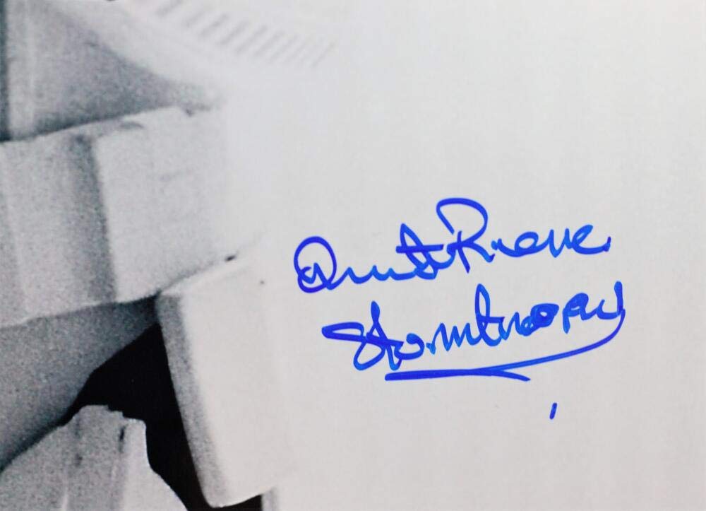 Quentin Pierre Signed Movie Still 16x20 Photo w/ Stormtrooper - JSA Auth *Blue