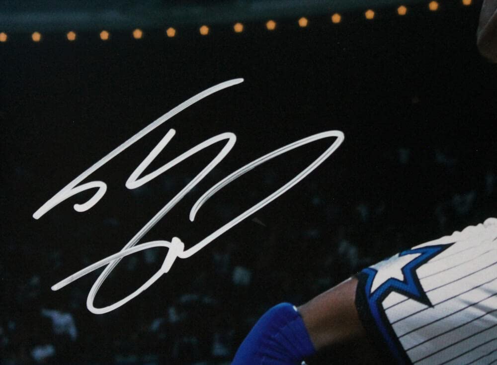 Shaquille O'Neal Autographed Orlando Magic 16x20 Dunk FP Photo-Beckett W Holo