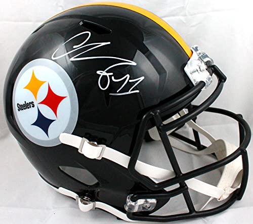Chase Claypool Signed Pittsburgh Steelers F/S Speed Helmet-Beckett W Hologram