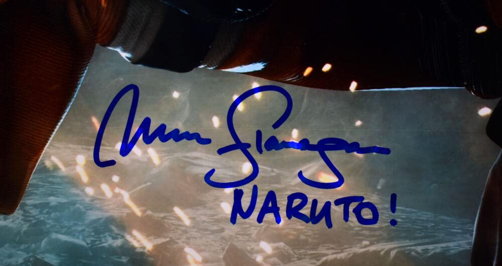 Maile Flanagan Autographed Naruto 16x20 Photo - Beckett W Hologram *Blue