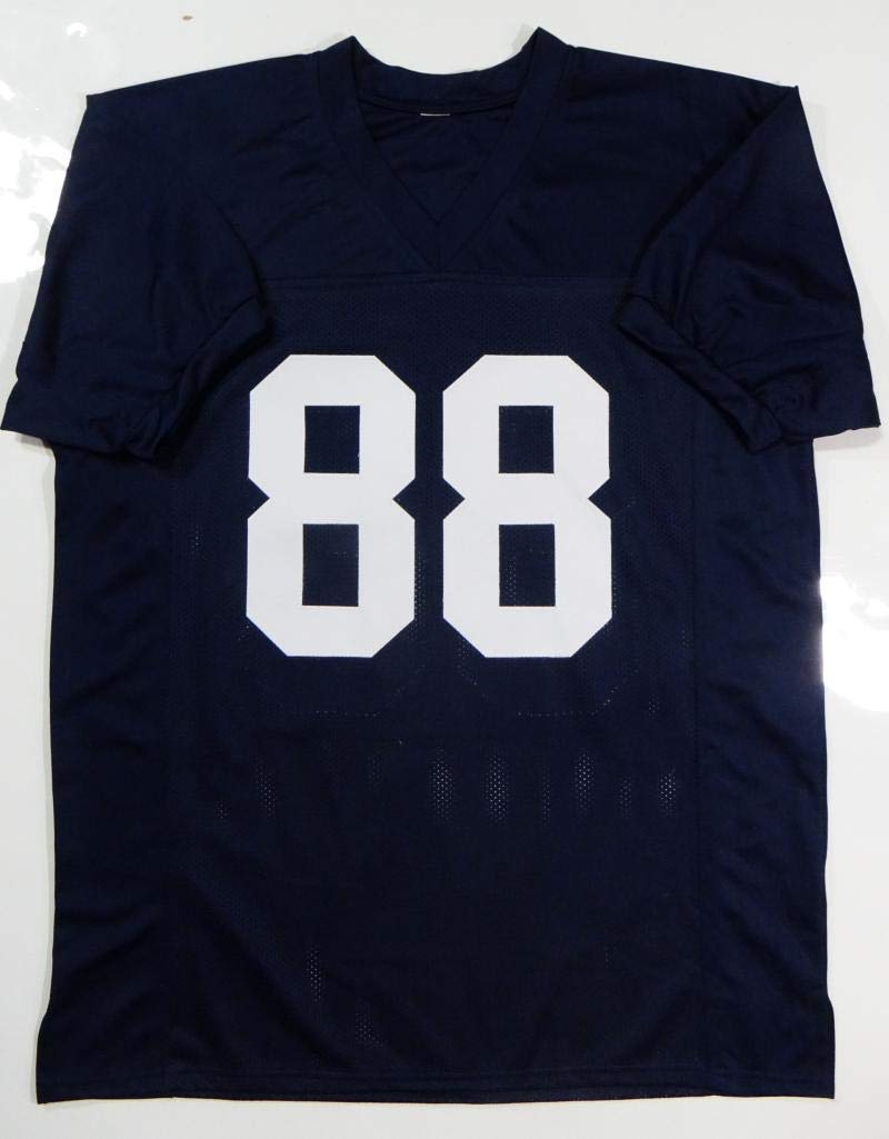 Mike Gesicki Autographed Navy College Style Jersey w/ We Are -JSA W Auth *R8