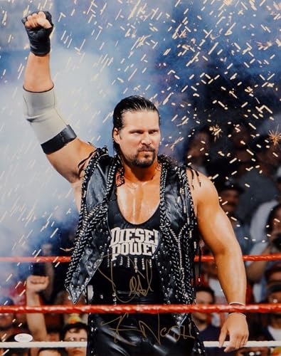 Kevin Nash Autographed *Gold 16x20 Fist in the Air Photo- JSA W Auth