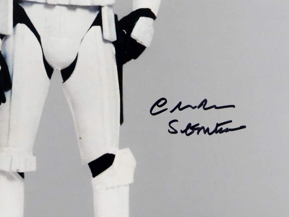 Chris Bunn Autographed Full Body 11x14 Photo w/ Stormtrooper - JSA Auth *Black