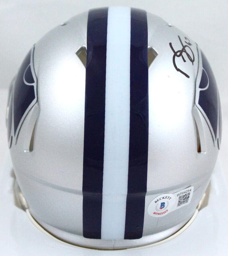 Darren Sproles Autographed Kansas State Speed Mini Helmet- Beckett W Hologram