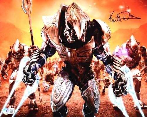 Keith David Autographed 11x14 Arbiter Halo Photo -Beckett W Hologram *Blue