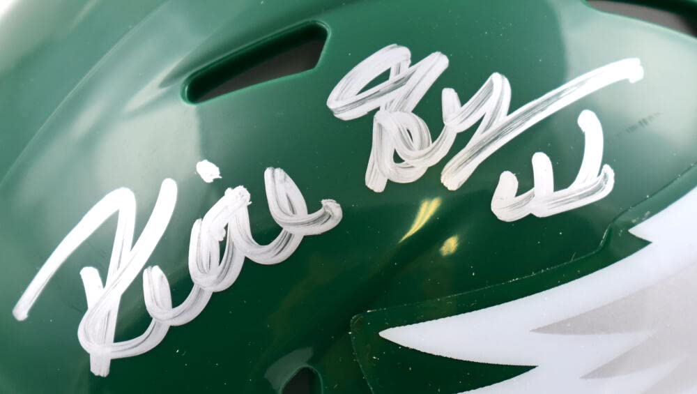 Keith Byars Signed Philadelphia Eagles 74-95 Speed Mini Helmet-Beckett W Holo