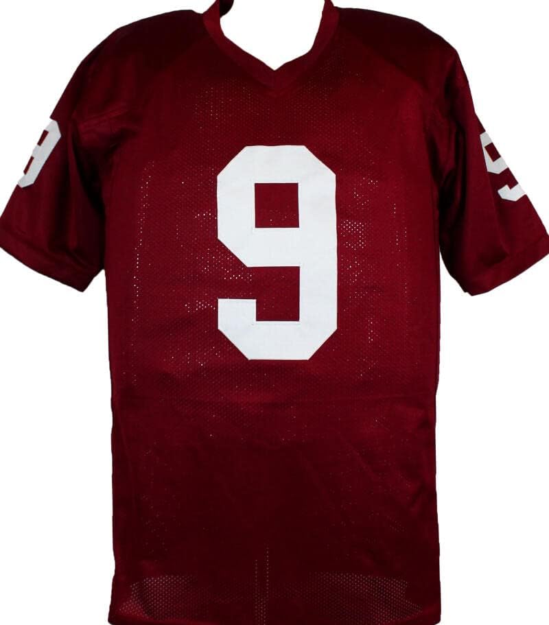 Dat Nguyen Signed Maroon College Style Jersey w/4 Inscriptions- Prova *Black