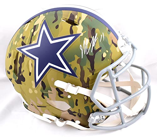 Micah Parsons Autographed Cowboys F/S Camo Speed Authentic Helmet- Fanatics