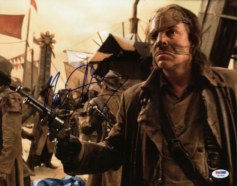 Danny Huston The Warrior'S Way Signed Authentic 11X14 Photo PSA/DNA #W11840