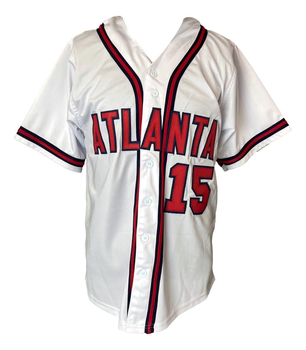 Tim Hudson Atlanta Signed White Baseball Jersey BAS