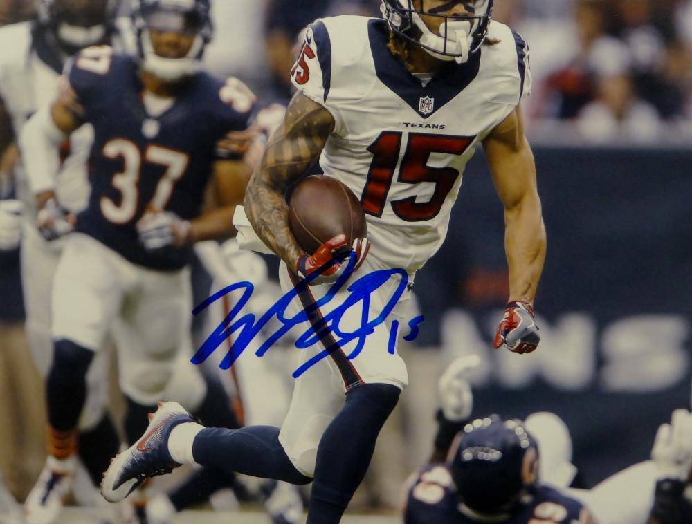 Will Fuller Autographed Houston Texans 8x10 Horizontal Running Photo- JSA W Auth