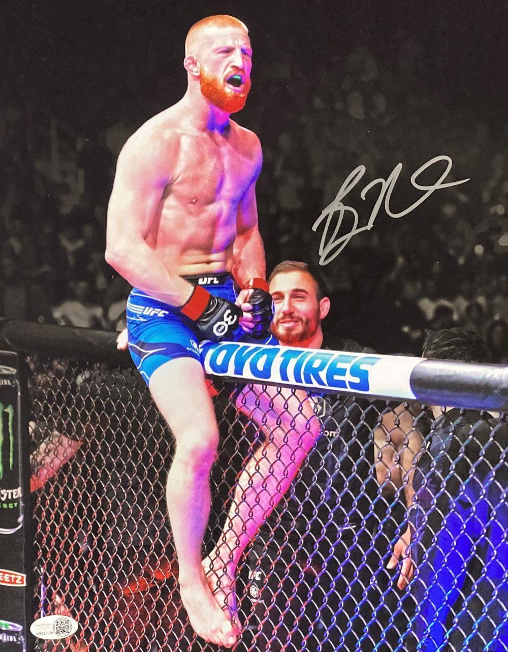 Bo Nickal Signed 11x14 MMA Photo JSA ITP