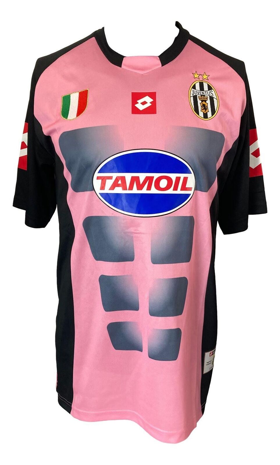 Gianluigi Buffon Signed Juventus Lotto Pink Soccer Jersey BAS