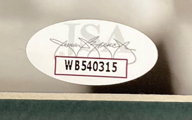 Brandon Graham Signed Framed 11x14 Eagles Spotlight SB52 Strip Sack Photo JSA