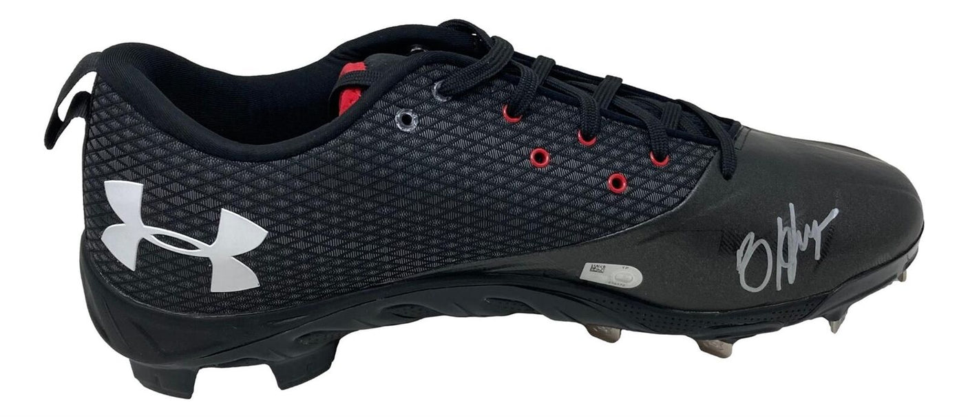 Bryce Harper Signed Pair of Game Issued Phillies UA Pair of Cleats 3 Fanatics