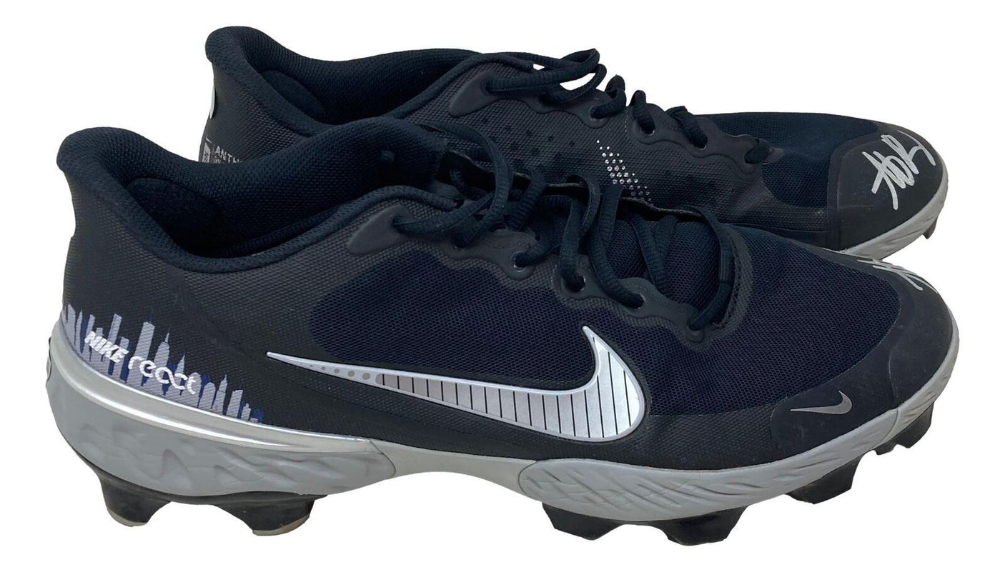 Anthony Rizzo Twice Signed 2023 Game Used Yankees Nike Cleats (2) Fanatics