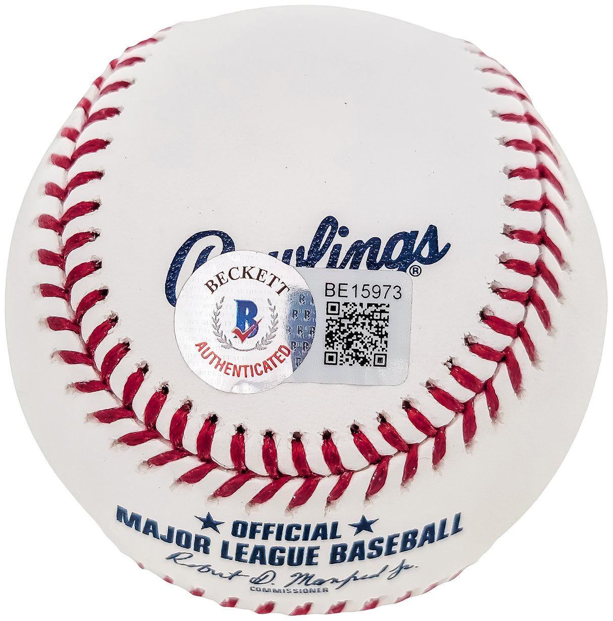 Vladimir Guerrero Sr. Autographed Official MLB Baseball Montreal Expos "HOF 18" Beckett BAS Stock #203455