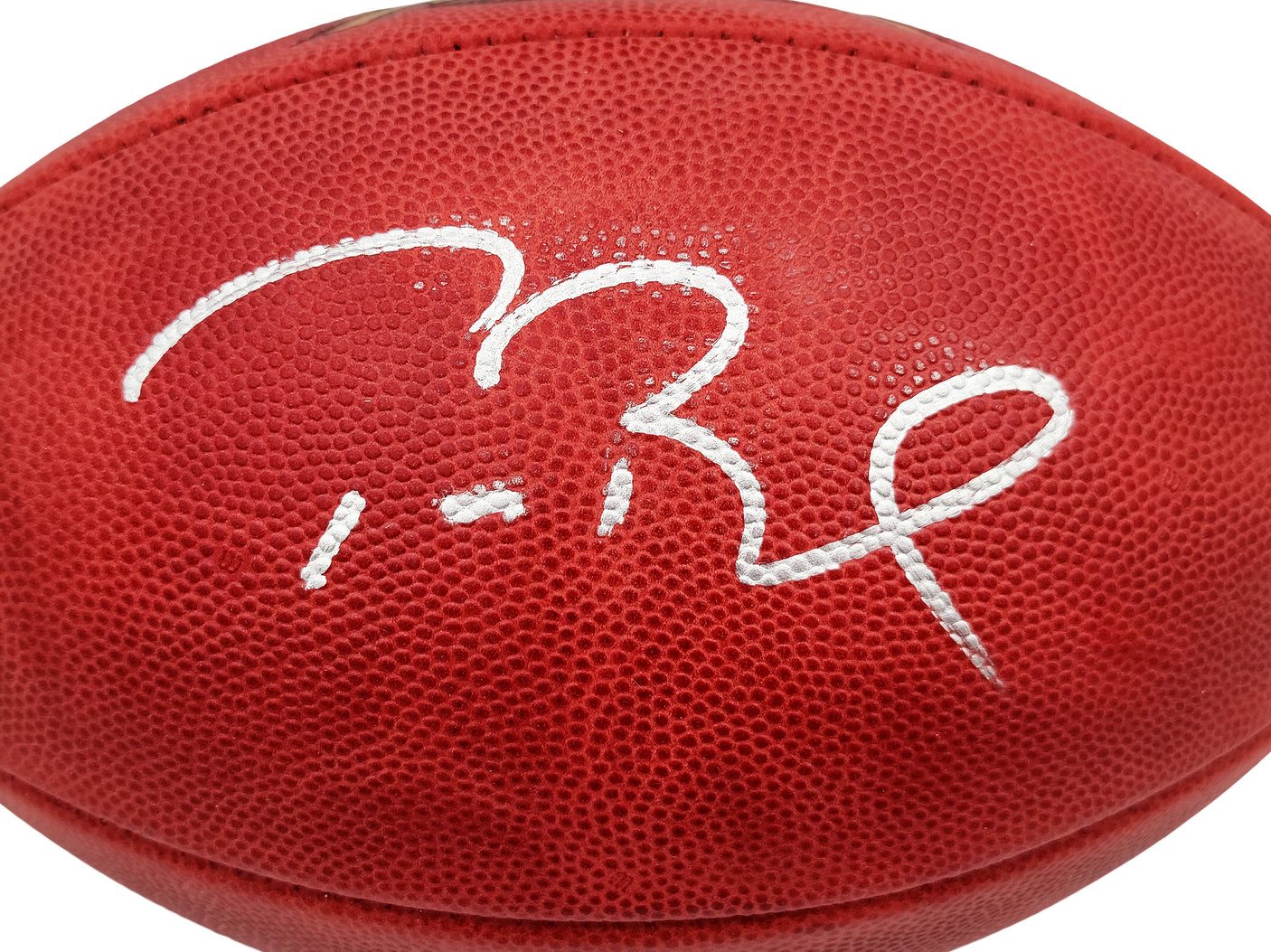 Tom Brady Autographed Official NFL Leather Super Bowl XXXIX Logo Football Fanatics Holo #AA0104078