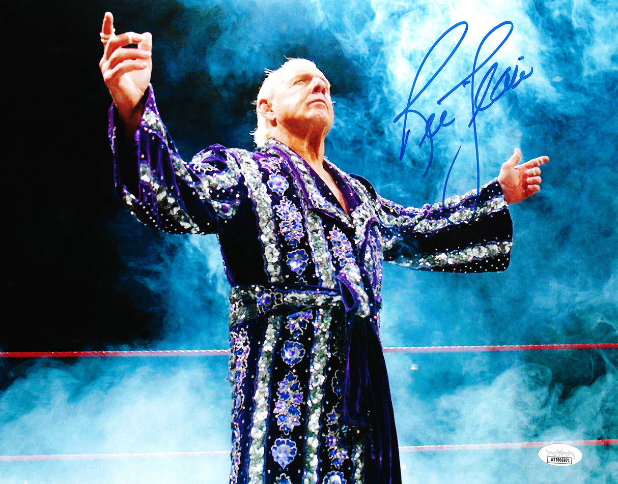 Ric Flair Autographed 11x14 Photo JSA Stock #203608