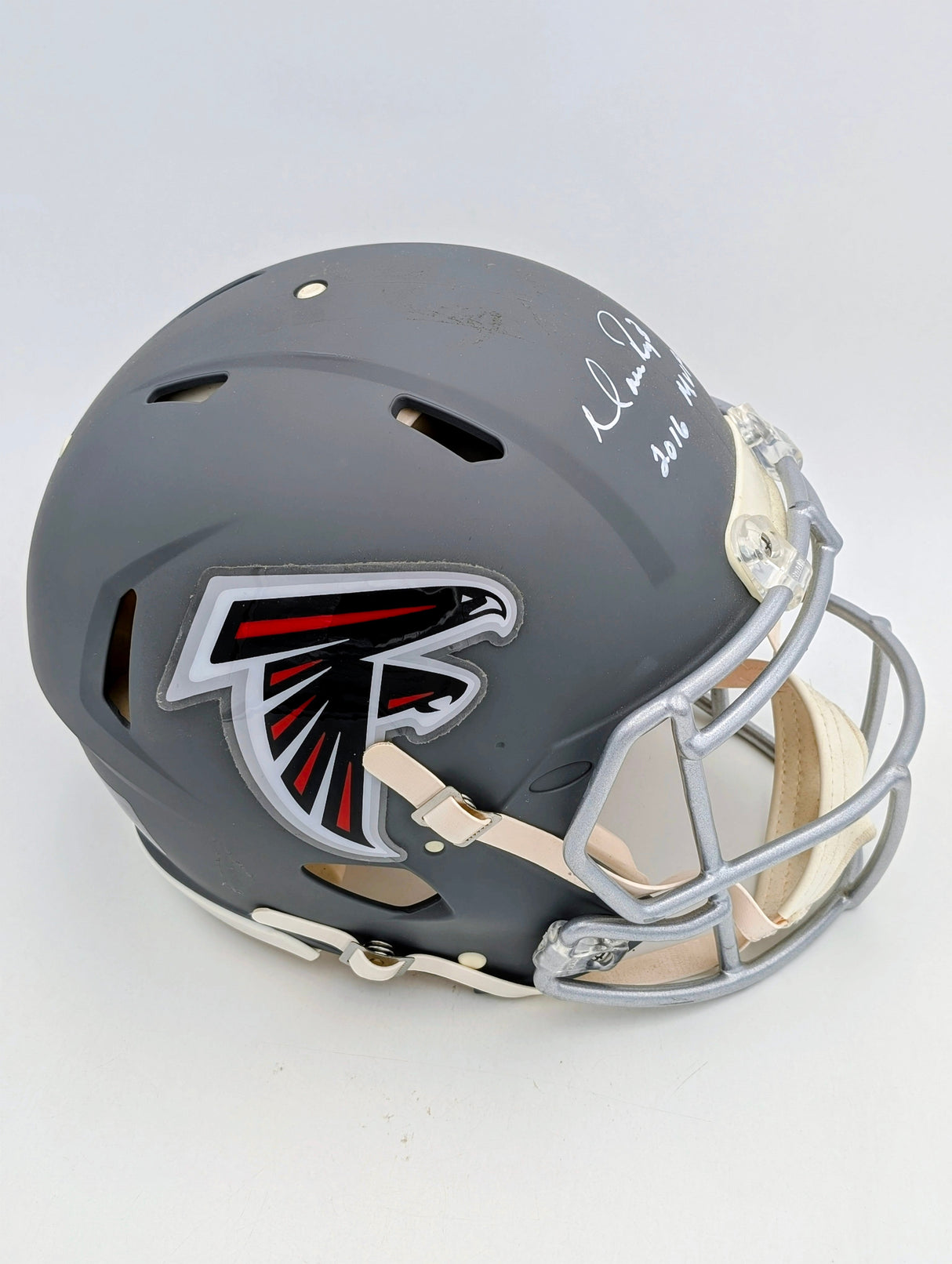 Matt Ryan Signed 2016 MVP Falcons Custom F/S Authentic Helmet - Beckett