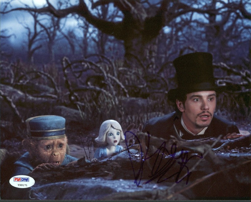 Zach Braff Oz The Great And Powerful Signed Authentic 8X10 Photo PSA #Y99171