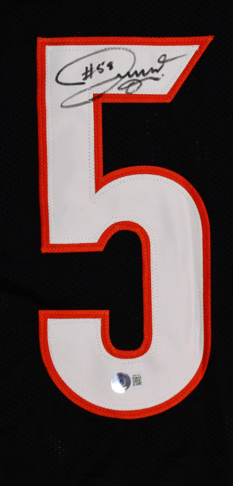 Joseph Ossai Autographed Black Pro Style Jersey-Beckett W Hologram *Black *5