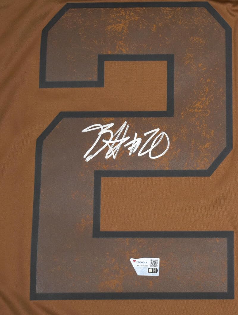 Breece Hall Signed Jets Nike Salute to Service Limited Jersey- Fanatics