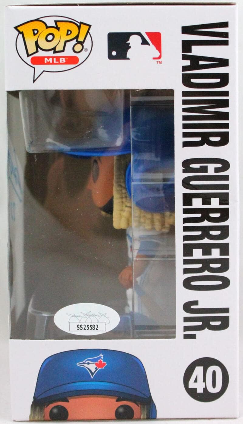Vladimir Guerrero Jr Autographed Funko Pop Figurine #40-JSA *Blue