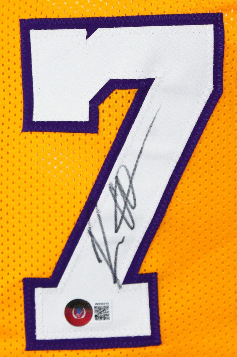 Ron Artest Autographed Yellow Los Angeles Jersey-Beckett W Hologram *Black