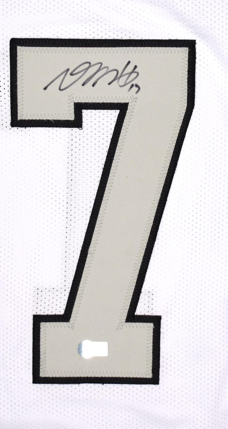 Davante Adams Autographed White Grey # Pro Style Jersey-Beckett W Hologram