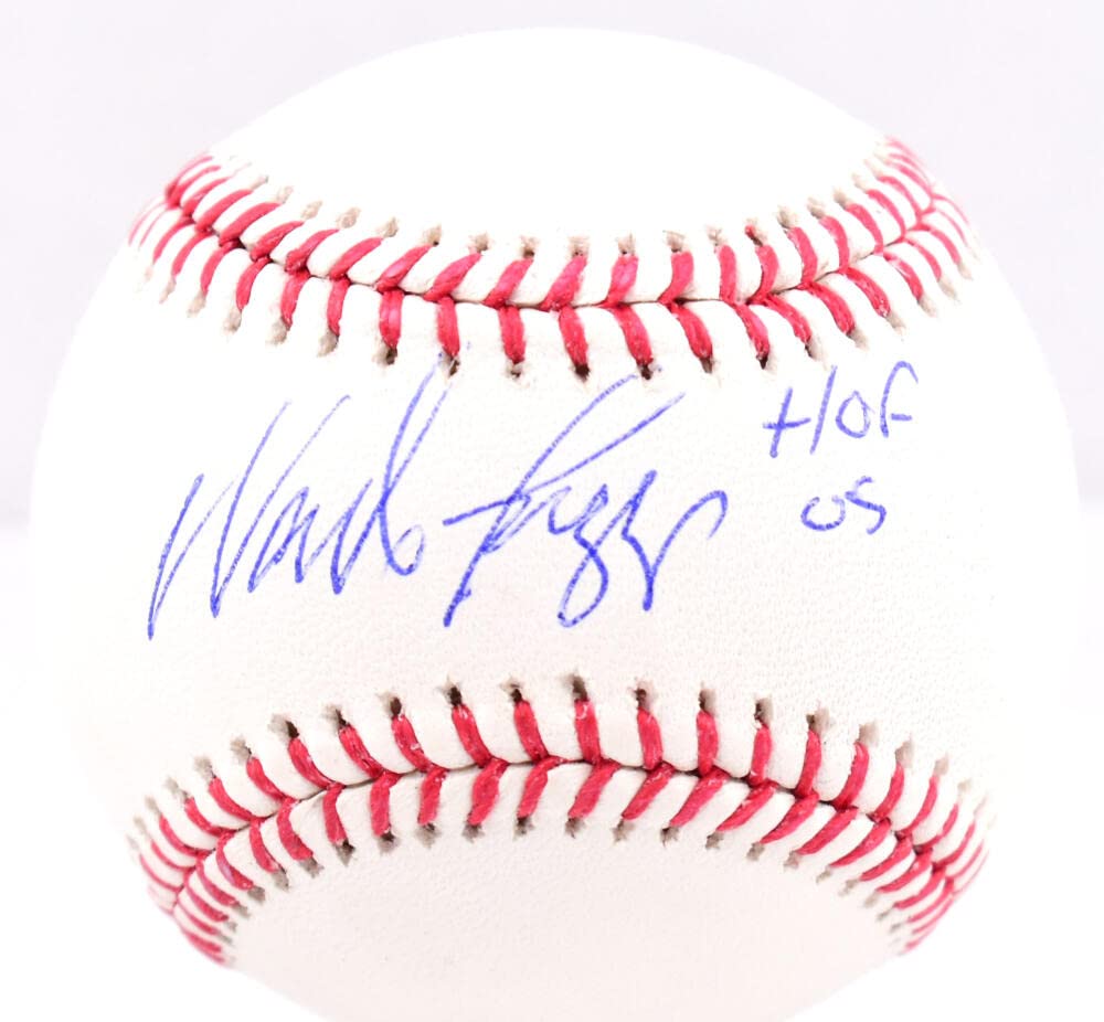 Wade Boggs Autographed Rawlings OML Baseball w/ HOF - Beckett W Hologram *Blue
