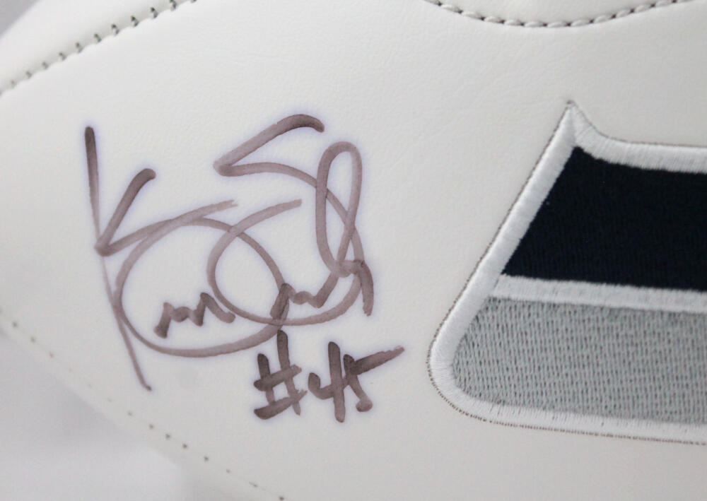 Kenny Easley Autographed Seattle Seahawks HOF 17 Logo Football- JSA Witness Auth