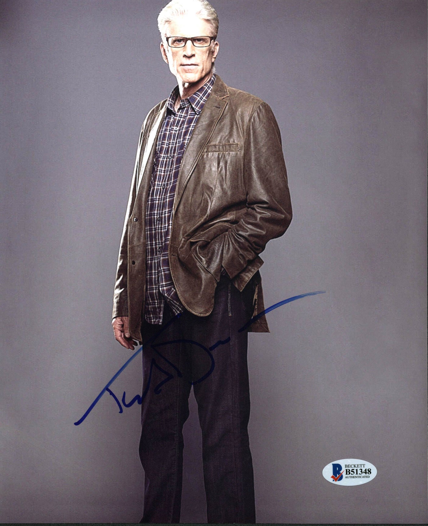 Ted Danson CSI Authentic Signed 8X10 Photo Autographed BAS #B51348