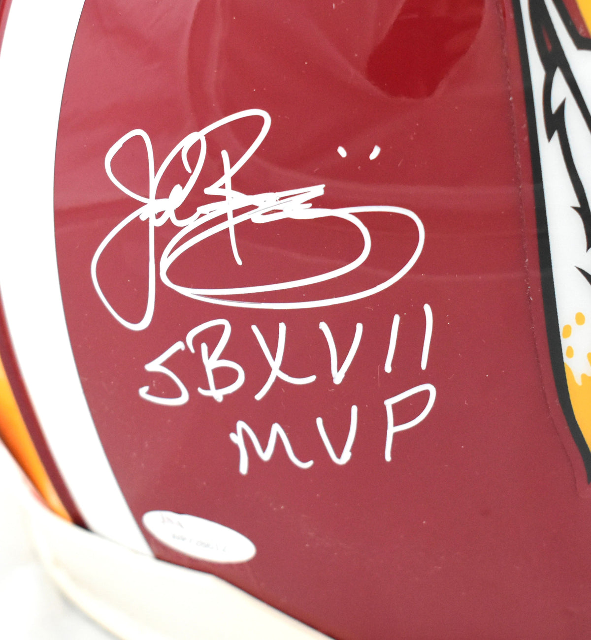 Mark Rypien Doug Williams Riggins Signed Redskins F/S Authentic Helmet - JSA W