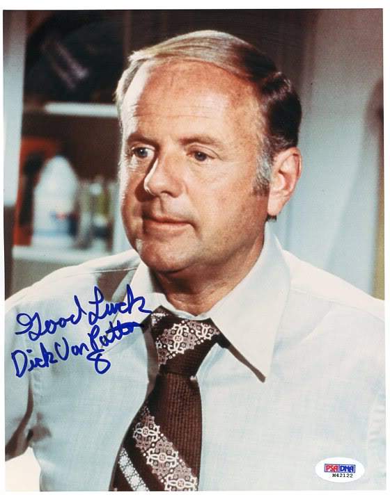 Dick Van Patten Signed Authentic 8X10 Photo Autograph PSA/DNA #M42122