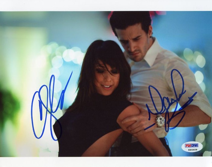 Cheryl Burke & Mark Ballas Dwts Signed Authentic 8X10 Photo PSA/DNA #K64409