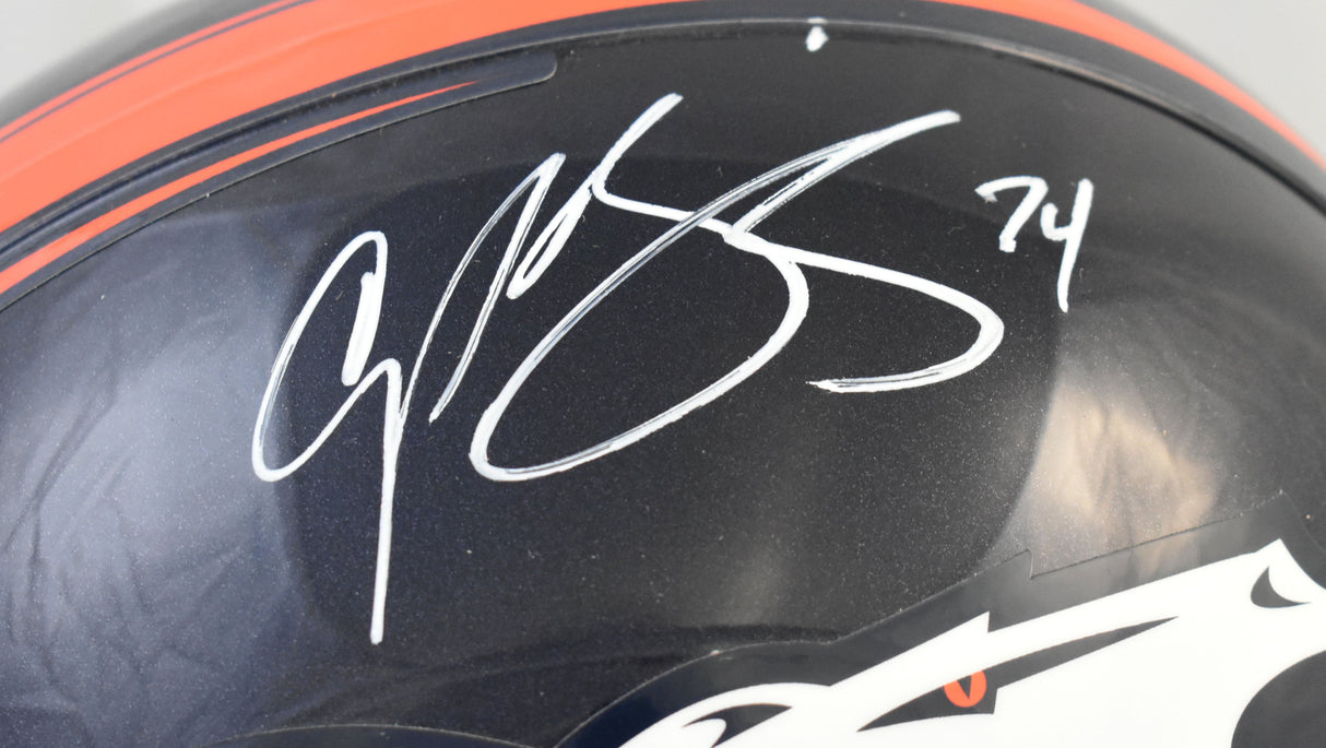 Champ Bailey Autographed Denver Broncos F/S Helmet - Beckett W