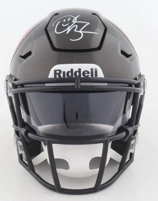 Derrick Brooks Signed Buccaneers Mid-Size MIDI SpeedFlex Helmet w/ Visor - Radtke