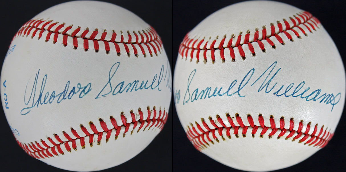 Ted "Theodore Samuel" Williams Signed Authentic OAL Baseball PSA/DNA #E67402
