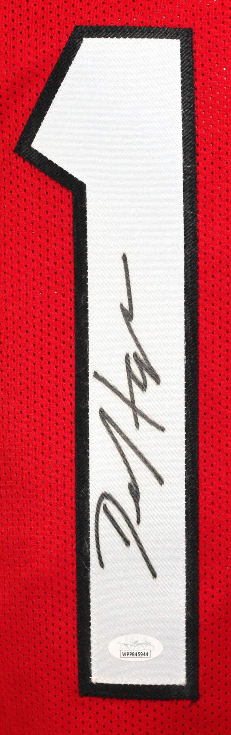 DeAndre Hopkins Autographed Red Pro Style Jersey - JSA W *1