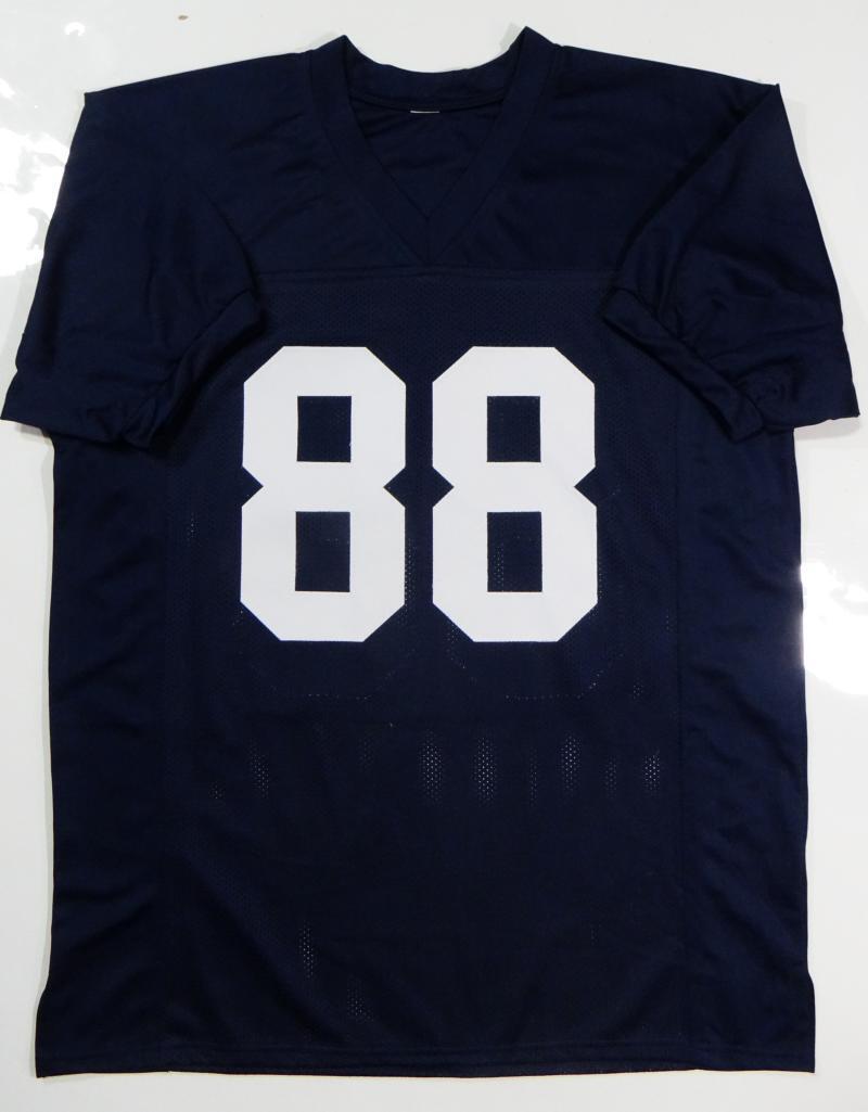 Mike Gesicki Autographed Navy College Style Jersey w/ We Are -JSA W Auth *R8