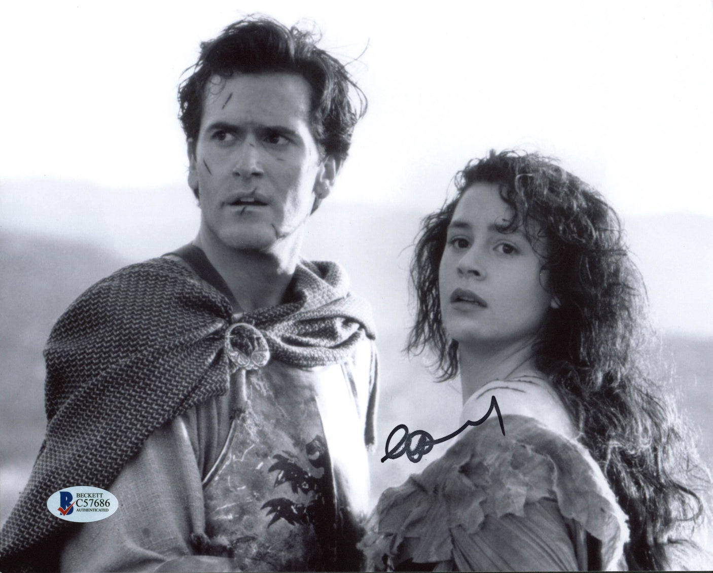 Embeth Davidtz Army of Darkness Authentic Signed 8X10 Photo BAS #C57686