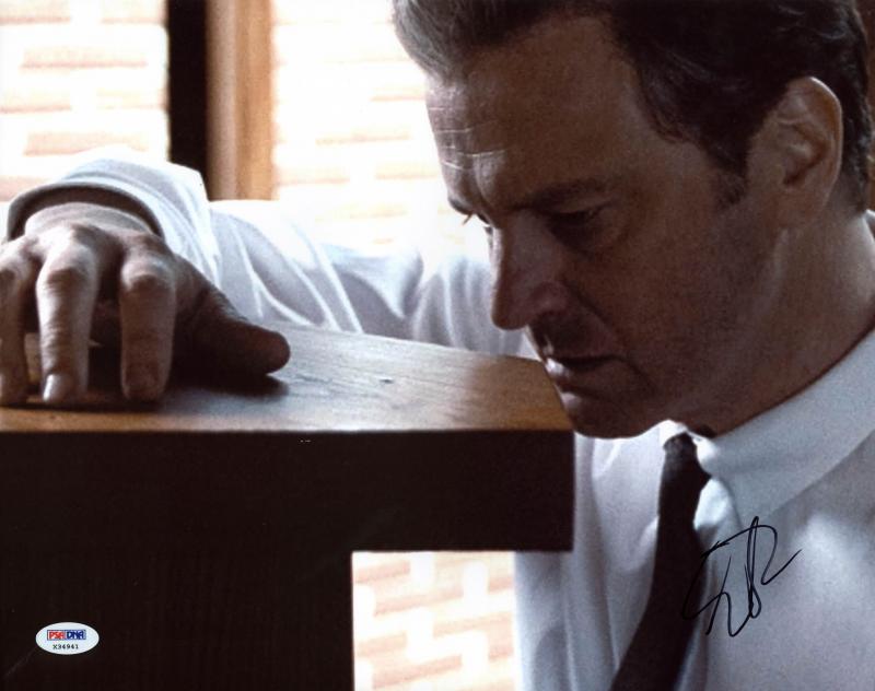 Colin Firth The King'S Speech Signed Authentic 11X14 Photo PSA/DNA #X34941
