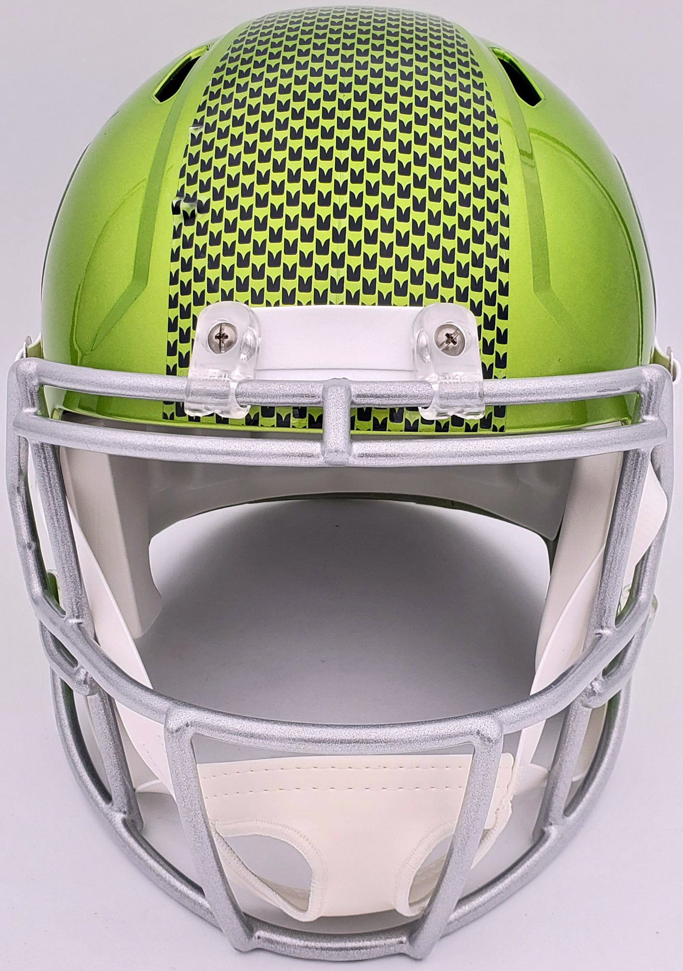 Kam Chancellor Autographed Seattle Seahawks Flash Green Full Size Replica Speed Helmet MCS Holo Stock #197181