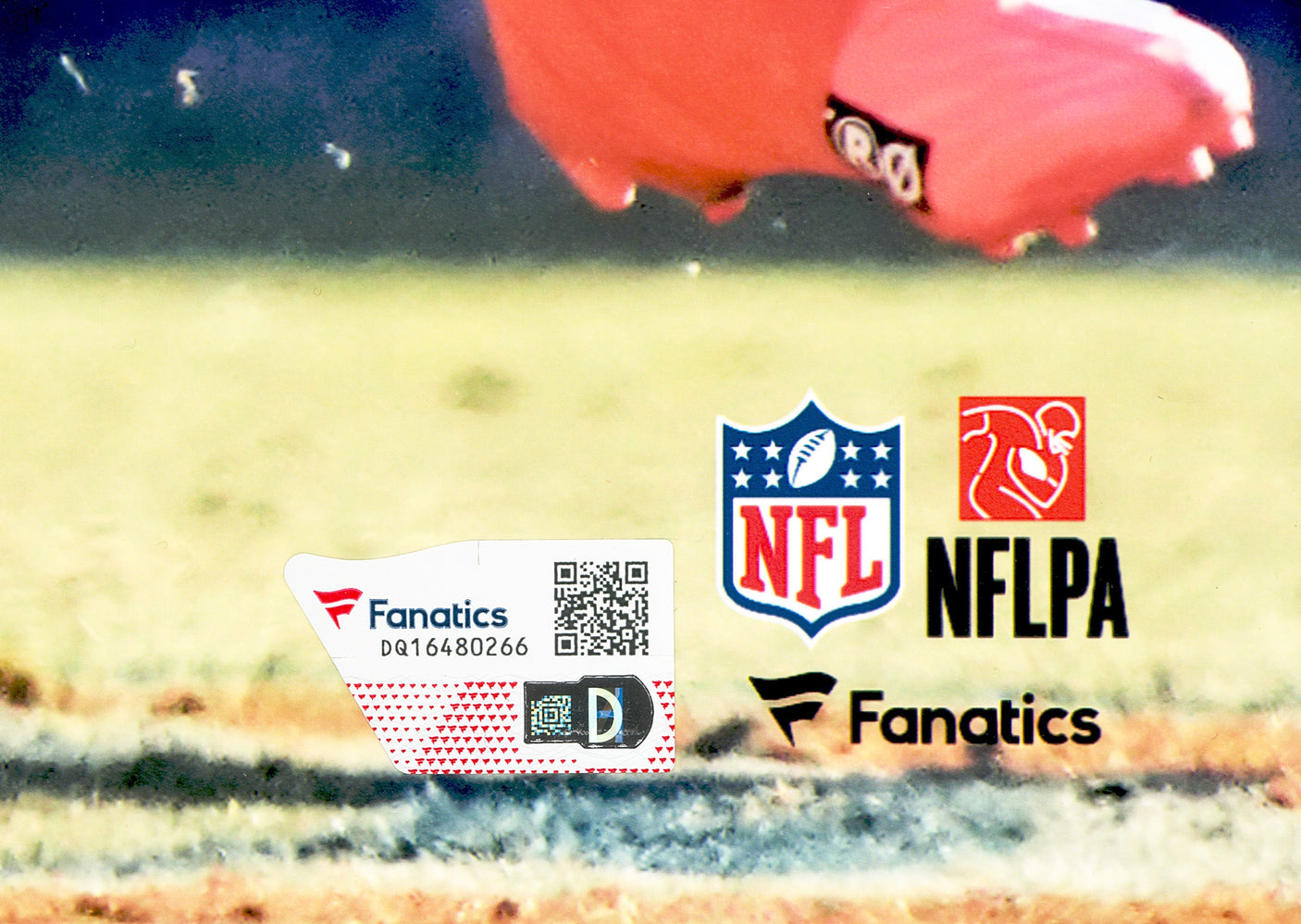 Justin Fields Autographed 16x20 Photo Chicago Bears Fanatics Holo Stock #234644